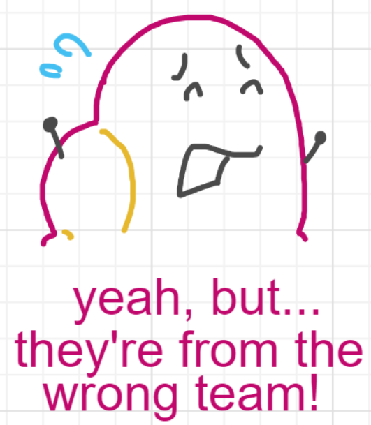 A panel from What's The Point, episode five of the Board Boards object show by Furretwalk/WalkingFurret.